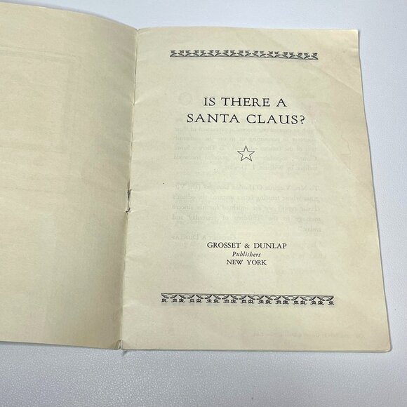 Is There a Santa Claus 1934 Editorial Francis P. Church Illustrated Booklet - Picture 3 of 8